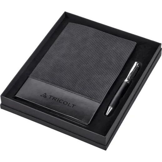 Alex Varga Barnabas Notebook and Pen Set Gift Box Open